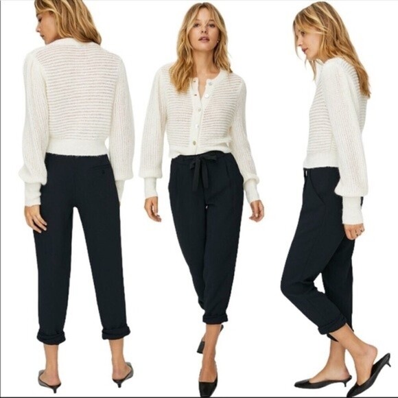 Wilfred Aritzia Allan Pant Black 2 - Picture 1 of 15